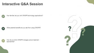 Harnessing CRISPR Technology Transforming Cancer Treatment PPT Slides ACP Engaging Adaptable