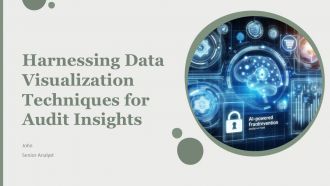 Harnessing Data Visualization Techniques For Audit Insights PPT Summary ACP