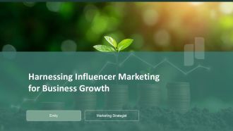Harnessing Influencer Marketing For Business Growth PPT Mockup ACP
