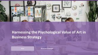 Harnessing The Psychological Value Of Art In Business Strategy PPT Information ACP