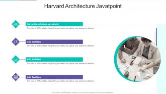 Harvard Architecture Javatpoint In Powerpoint And Google Slides Cpb