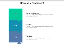 Harvard management ppt powerpoint presentation gallery graphics cpb