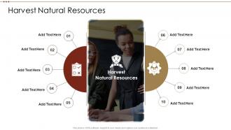 Harvest Natural Resources In Powerpoint And Google Slides Cpp