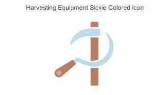 Harvesting Equipment Sickle Colored Icon In Powerpoint Pptx Png And Editable Eps Format