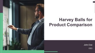 Harvey Balls For Product Comparison PPT Template AT