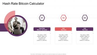 Hash Rate Bitcoin Calculator In Powerpoint And Google Slides Cpb
