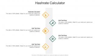Hashrate Calculator In Powerpoint And Google Slides Cpb