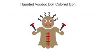 Haunted Voodoo Doll Colored Icon In Powerpoint Pptx Png And Editable Eps Format