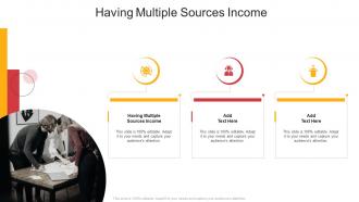 Having Multiple Sources Income In Powerpoint And Google Slides Cpb