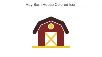 Hay Barn House Colored Icon In Powerpoint Pptx Png And Editable Eps Format