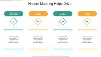 Hazard Mapping Helps Driver In Powerpoint And Google Slides Cpb