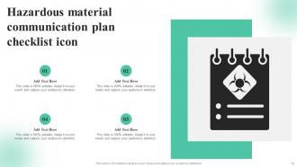 Hazardous Material Communication Plan Powerpoint Ppt Template Bundles Editable Appealing