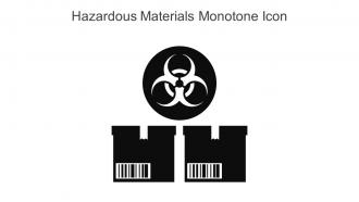 Hazardous Materials Monotone Icon In Powerpoint Pptx Png And Editable Eps Format
