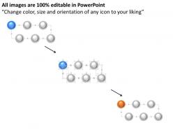 36865398 style hierarchy flowchart 6 piece powerpoint presentation diagram infographic slide