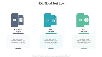 HDL Blood Test Low In Powerpoint And Google Slides Cpb