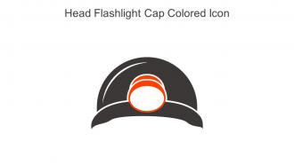 Head Flashlight Cap Colored Icon In Powerpoint Pptx Png And Editable Eps Format