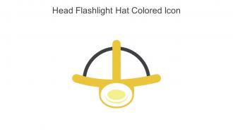 Head Flashlight Hat Colored Icon In Powerpoint Pptx Png And Editable Eps Format