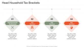 Head Household Tax Brackets In Powerpoint And Google Slides Cpb
