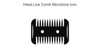 Head Lice Comb Monotone Icon In Powerpoint Pptx Png And Editable Eps Format