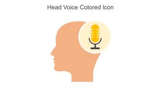 Head Voice Colored Icon In Powerpoint Pptx Png And Editable Eps Format