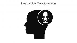 Head Voice Monotone Icon In Powerpoint Pptx Png And Editable Eps Format