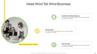 Head Wind Tail Wind Business In Powerpoint And Google Slides Cpb