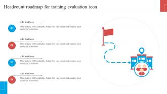 Headcount Roadmap For Training Evaluation Icon