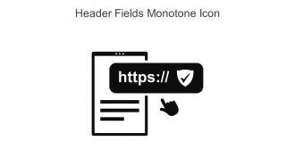 Header Fields Monotone Icon In Powerpoint Pptx Png And Editable Eps Format
