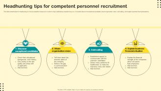 Headhunting Tips For Competent Personnel Recruitment