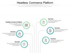 Headless commerce platform ppt powerpoint presentation pictures graphic images cpb