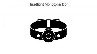 Headlight Monotone Icon In Powerpoint Pptx Png And Editable Eps Format