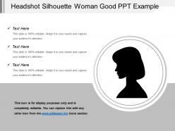 85303596 style variety 1 silhouettes 1 piece powerpoint presentation diagram infographic slide
