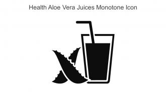 Health Aloe Vera Juices Monotone Icon In Powerpoint Pptx Png And Editable Eps Format