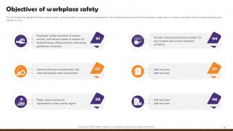 Health And Safety Of Employees In Organization Powerpoint Presentation Slides