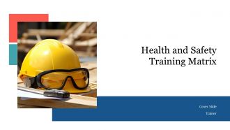 Health And Safety Training Matrix PPT Sample AT