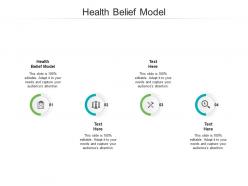 Health belief model ppt powerpoint presentation show structure cpb