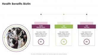 Health Benefits Biotin In Powerpoint And Google Slides Cpb