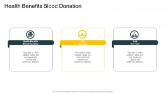 Health Benefits Blood Donation In Powerpoint And Google Slides Cpb