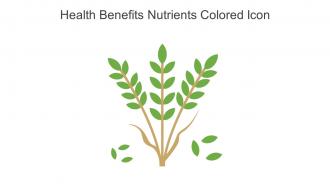 Health Benefits Nutrients Colored Icon In Powerpoint Pptx Png And Editable Eps Format