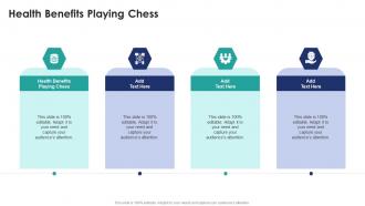 Health Benefits Playing Chess In Powerpoint And Google Slides Cpb