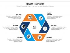 Health benefits ppt powerpoint presentation diagram images cpb