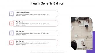 Health Benefits Salmon In Powerpoint And Google Slides Cpb