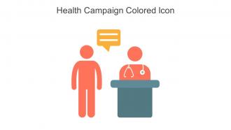 Health Campaign Colored Icon In Powerpoint Pptx Png And Editable Eps Format