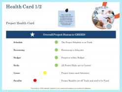 Health card resourcing ppt powerpoint presentation portfolio mockup