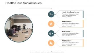 Health Care Social Issues In Powerpoint And Google Slides Cpb