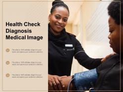 Health check diagnosis medical image