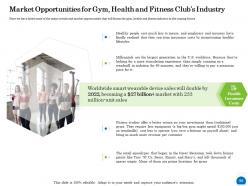 Health club industry powerpoint presentation slides