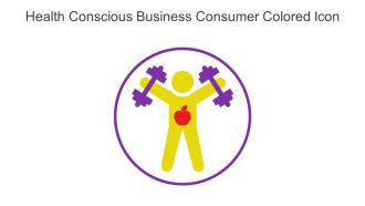Health Conscious Business Consumer Colored Icon In Powerpoint Pptx Png And Editable Eps Format