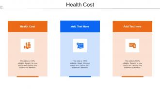 Health Cost Ppt Powerpoint Presentation Professional Slide Cpb