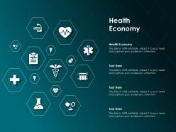 Health economy ppt powerpoint presentation ideas templates